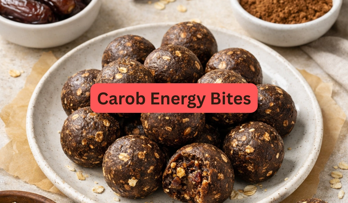 Carob Energy Bites